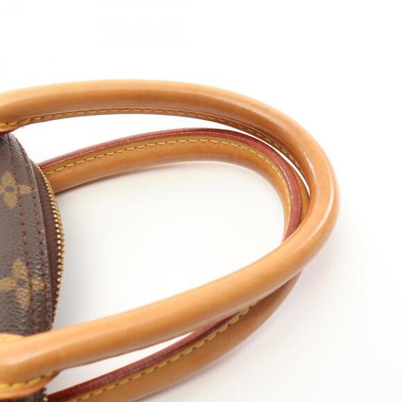 LOUIS VUITTON Brown Monogram Leather Deauville Bag - Picture 10 of 11